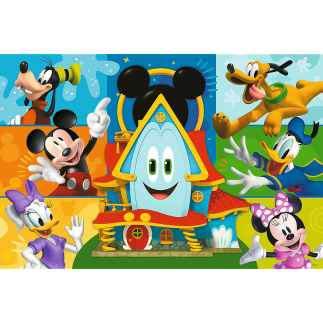 Puzzle 24 maxi - Myszka Miki i Przyjaciele Trefl EAN: 5900511143515
