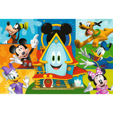 Puzzle 24 maxi - Myszka Miki i Przyjaciele Trefl EAN: 5900511143515