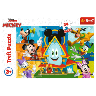 Puzzle - "24 maxi" - myszka miki i przyjaciele trefl 14351
