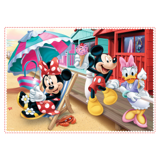 Puzzle 4w1 Minnie z Przyjaciółmi Disney, EAN: 5900511343557