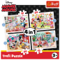 Puzzle 4w1 Minnie z Przyjaciółmi Disney, EAN: 5900511343557