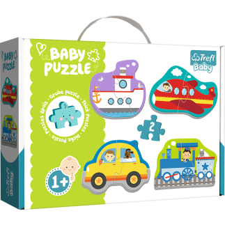 Puzzle - baby classic - pojazdy transportowe / trefl baby 36075