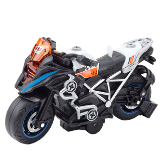 Motor wyścigowy DIY z efektami świetlnymi i dźwiękowymi czarny - EAN 5905991053644