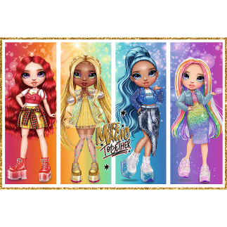 Puzzle - Tęczowe Lalki MGA Rainbow High Trefl EAN: 5900511133356