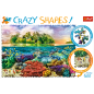 Puzzle - 600 kształtów Crazy Shapes - Tropikalna Wyspa EAN: 5900511111132