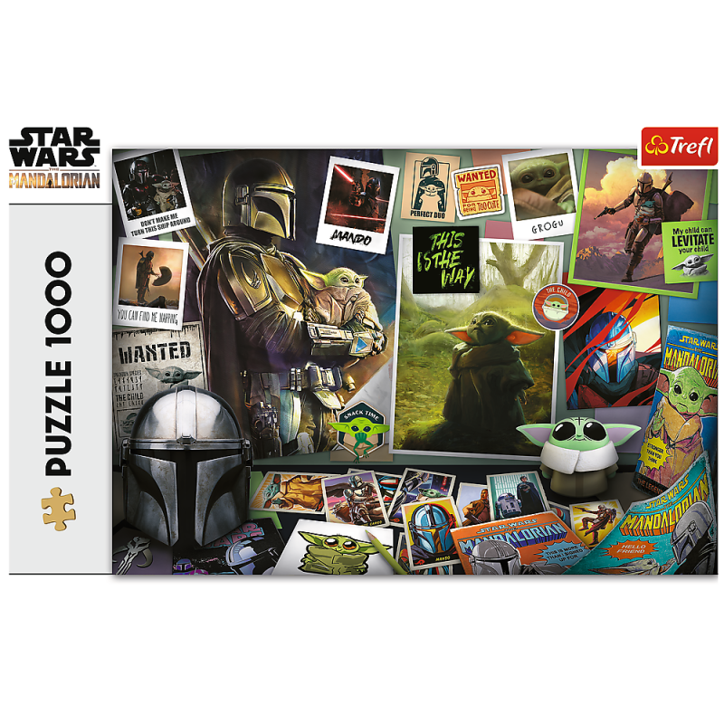 Puzzle "1000 Grogu" Trefl 10718 EAN: 5900511107180