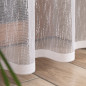 Firanka żakardowa Eva 140x240 cm, kolor biały 001, gotowa do zawieszenia | EAN: 5906450013223 Firanka żakardowa Eva 140x240 cm, kolor biały 001, gotowa do zawieszenia | EAN: 5906450013223