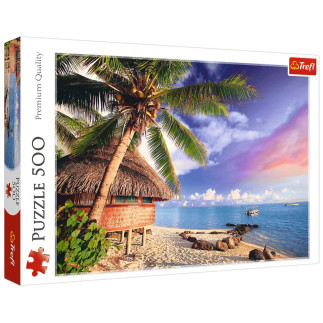 Puzzle - "500" - wyspa bora-bora trefl 37485