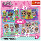 Laleczki 4w1 - MGA LOL Surprise! Trefl 34613, EAN: 5900511346138