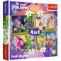 Puzzle 4w1 Świat Smoka Diplodoka - Human Film, EAN: 5900511346633
