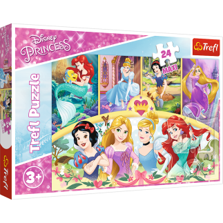 Puzzle - 24 maxi - magia wspomnień - disney princess 14294