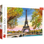 Puzzle Romantyczny Paryż 500 el. Trefl, EAN: 5900511373301