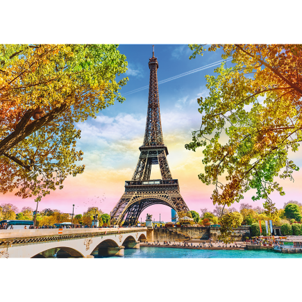 Puzzle Romantyczny Paryż 500 el. Trefl, EAN: 5900511373301