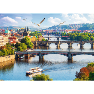 Puzzle 500 el. Praga, Czechy Trefl - EAN: 5900511373820