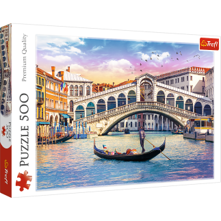 Puzzle 500 el. most rialto, wenecja 37398