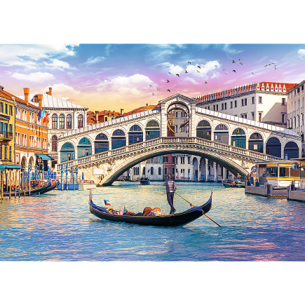 Puzzle 500 el. Most Rialto, Wenecja - EAN: 5900511373981