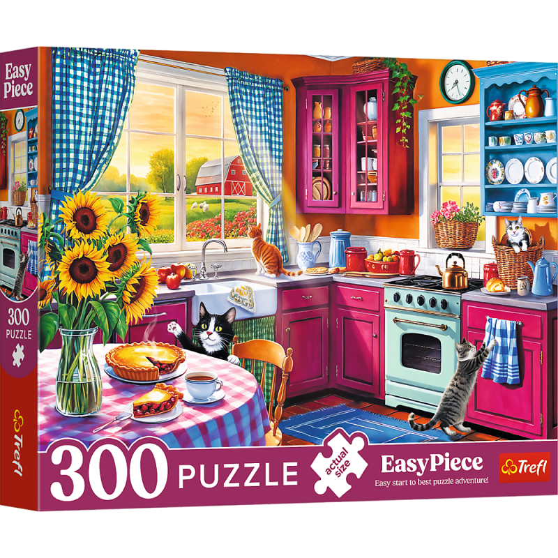 Puzzles - Poranek w Kuchni 300 Easypiece - Fsc Mix 70% EAN: 5900511231021