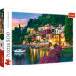 Puzzle 500 el. Jezioro Como, Włochy - Trefl 37290 (EAN: 5900511372908)