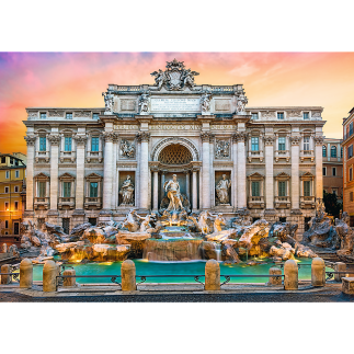 Puzzle 500 el. Fontanna di Trevi, Rzym - Trefl 37292 (EAN: 5900511372922)