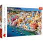 Puzzle Procida 500 elementów - Kampania, Włochy Trefl 37477 EAN: 5900511374773