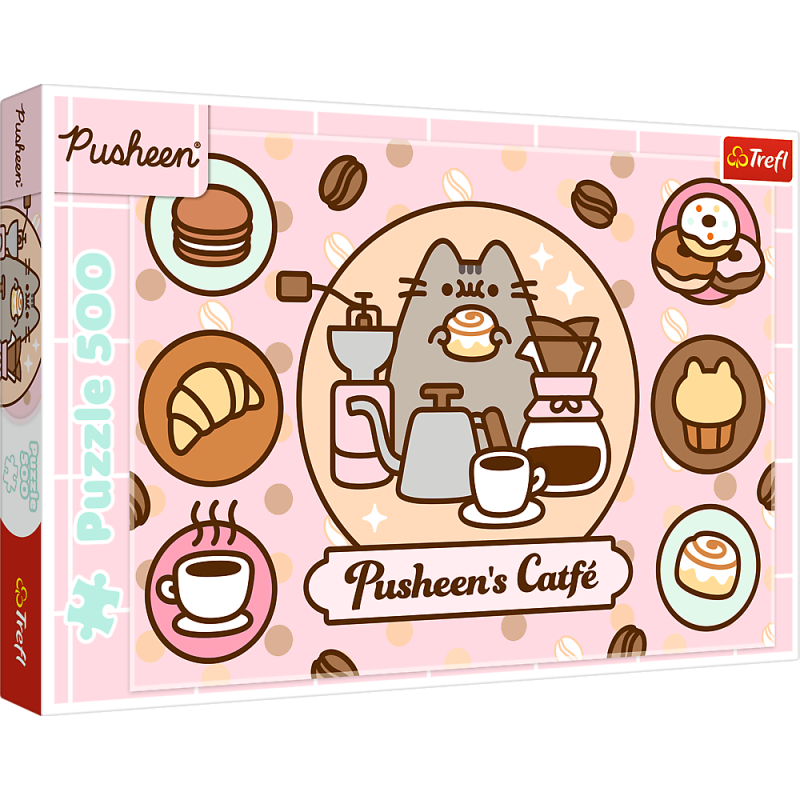 Puzzle Pusheen w Kawiarni Trefl EAN: 5900511375282