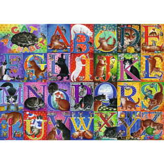Puzzle Koci Alfabet Trefl | EAN: 5900511375275