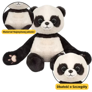 Pluszowa maskotka przytulanka panda z magnesami 23cm EAN: 5905991044772