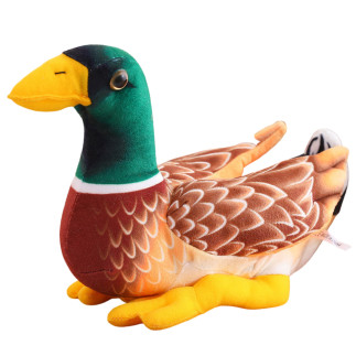 Pluszowa maskotka przytulanka kaczka brązowo-zielona 28 cm EAN: 5905991048275