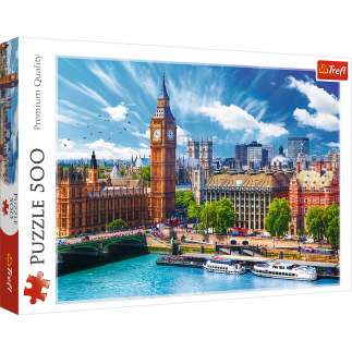 Puzzle 500 el. słoneczny londyn - trefl 37329