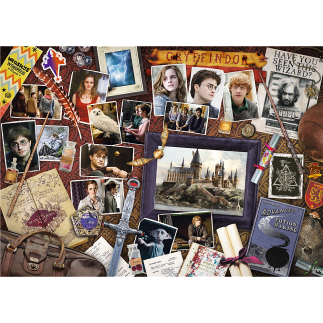 Puzzle Harry Potter: Pamiątki z Hogwartu Trefl 37400 EAN 5900511374001 - 500 elementów magii i przygód