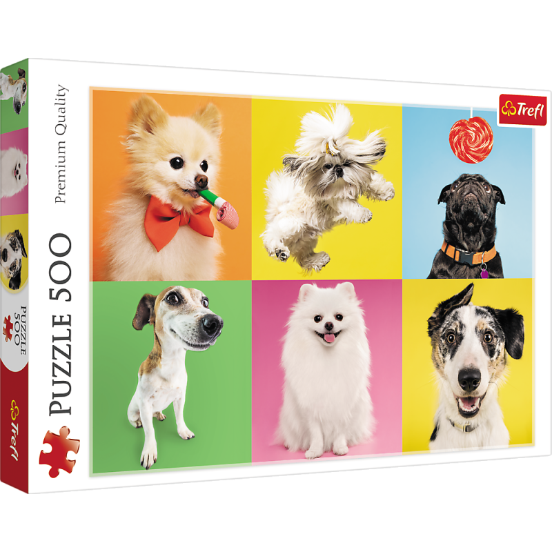 Puzzle 500 el. Psy Trefl - EAN: 5900511373783