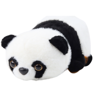 Pluszowa maskotka przytulanka panda czerwona klasyczna 2w1 22cm