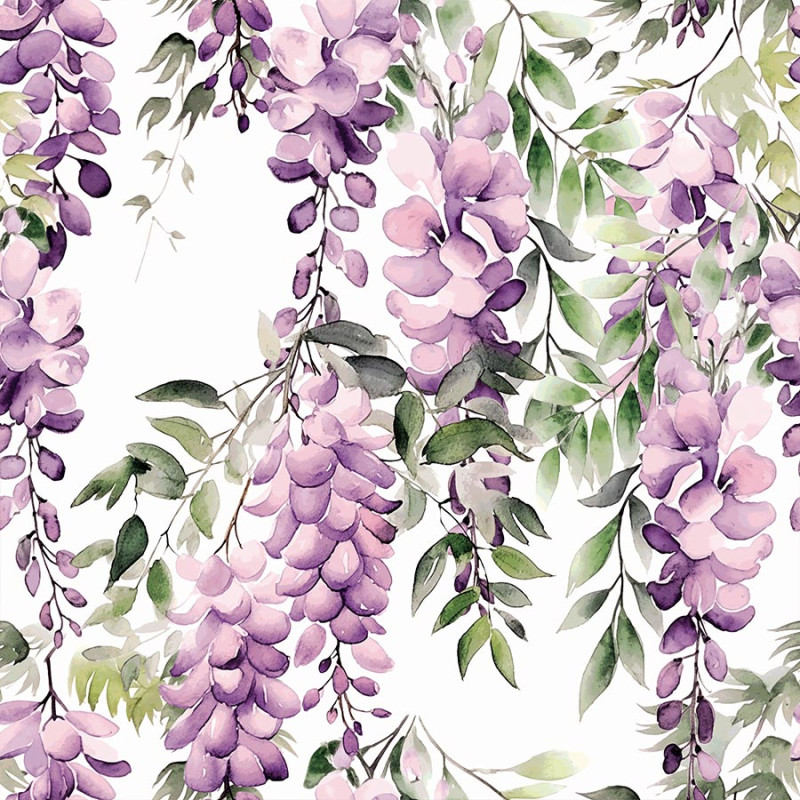 Wisteria Tkanina Dekoracyjna Milas 165cm Biała EAN: 5906450931565