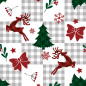 Krata Patchwork Tkanina Dekoracyjna Nina Wodoodporna 160cm Biała EAN: 5906450023055