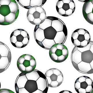 Futbol tkanina dekoracyjna typu milas, szerokość 165cm, kolor 002 zielony