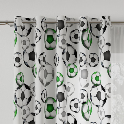 Futbol tkanina dekoracyjna milas zielona 165cm EAN: 5906450931787
