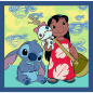Puzzel 3w1 Z Czasem ze Stitch'em - Lilo i Stitch, Trefl 34896, EAN: 5900511348965
