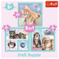 Puzzle 3w1 - Słodkie Zwierzaki Trefl EAN: 5900511348620