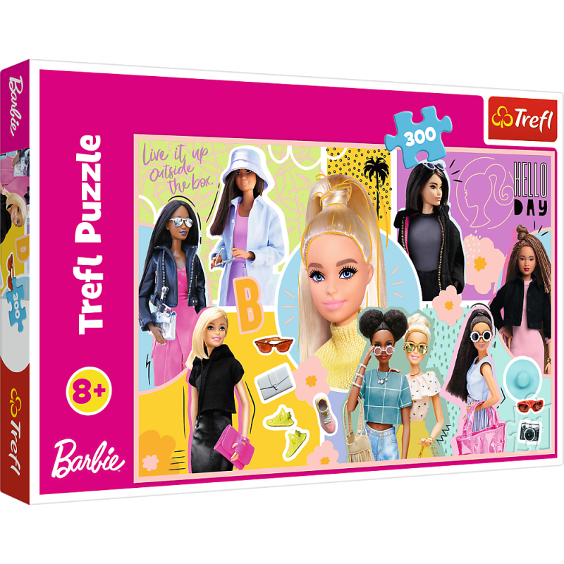 Puzzle Barbie - Twoja Ulubiona - 300 Elementów - Mattel, EAN: 5900511230253