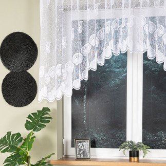Firanka Nora żakardowa gotowa 300x100cm kolor biały EAN: 5907693247574