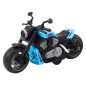 Motocykl zabawkowy niebieski z dźwiękiem i światłem na baterie EAN: 5905991069164