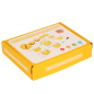 Karty edukacyjne do nauki godzin z suchościeralnym pisakiem - EAN: 5905991062707
