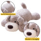Pluszowa maskotka przytulanka piesek jasnoszary 30cm EAN: 5905991045120