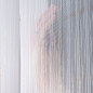 Firanka Fantazyjna ze Złotą Nitką, Biała 300cm, EAN: 2010000730461