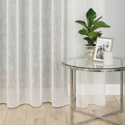 Firanka fantazyjna z ołowianką 300cm kremowa EAN: 5906450933170