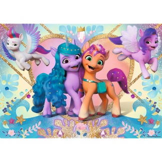 Puzzle Glitter My Little Pony Błyszczące Kucyki Trefl EAN: 5900511148312
