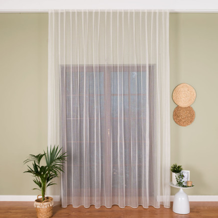 Firanka Fantazyjna z Ołowianką 300cm Off White EAN: 5906450928640