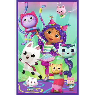 Puzzle Kolorowe Dni Gabby Trefl 34882 - EAN: 5900511348828