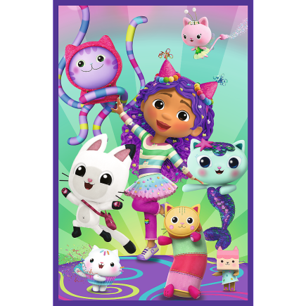 Puzzle Kolorowe Dni Gabby Trefl 34882 - EAN: 5900511348828