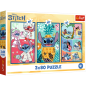 Puzzle 3x80 - Świat Stitcha Trefl, EAN: 5900511348859